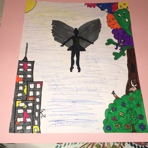 Angelic Ballerina (handmade by Evi Iem)